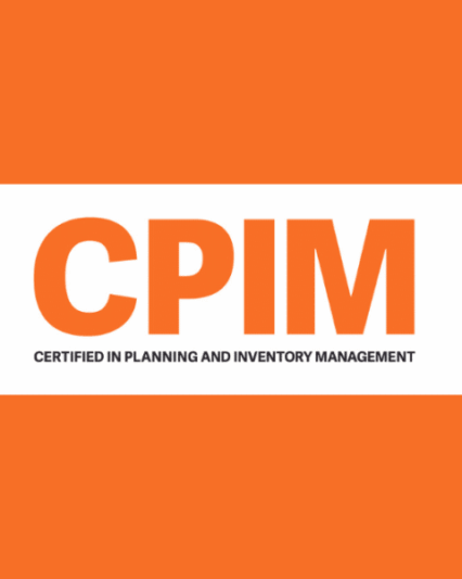 ASCM CPIM: Certified Planning & Inventory Management Self Study