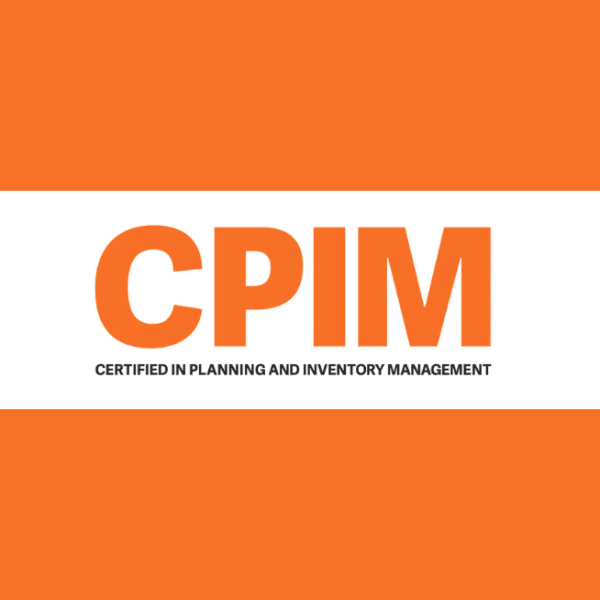 ASCM CPIM: Certified Planning & Inventory Management Self Study